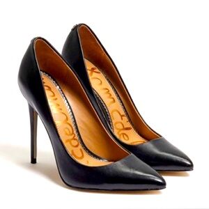 Sam Edelman Pointed Toe Pumps Black Size 4.5